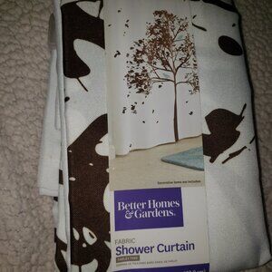 Brand NEW shower curtain  Tree with blue birds  BHG